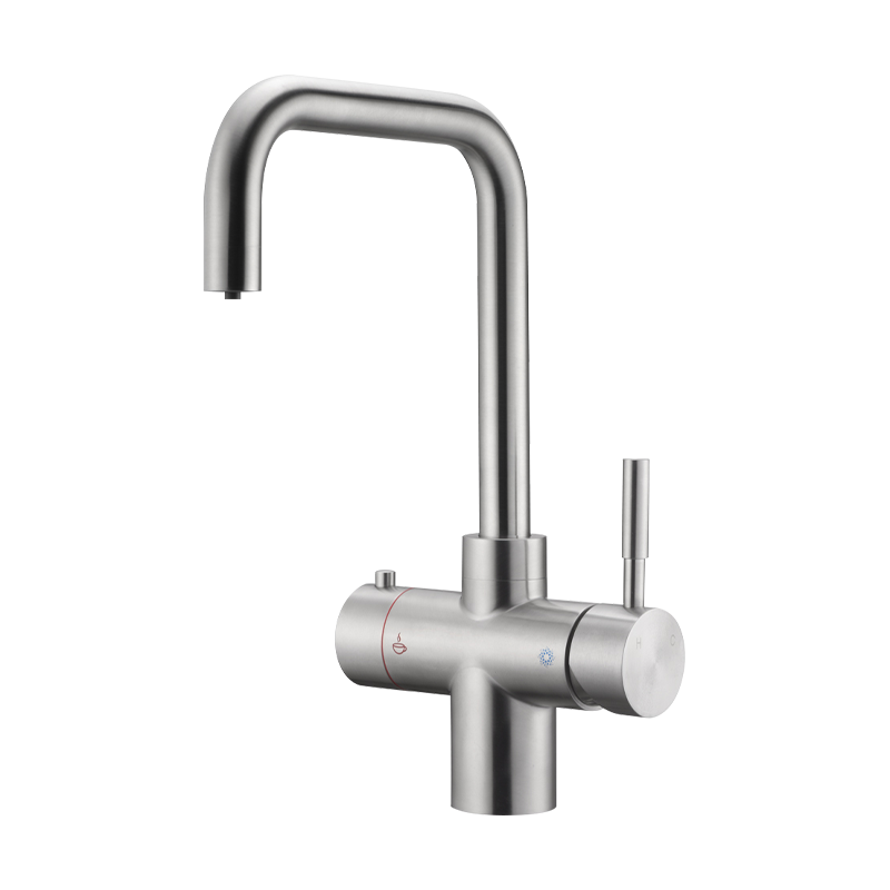 Home Metal Stainless Steel All-In-One U Manual Faucet