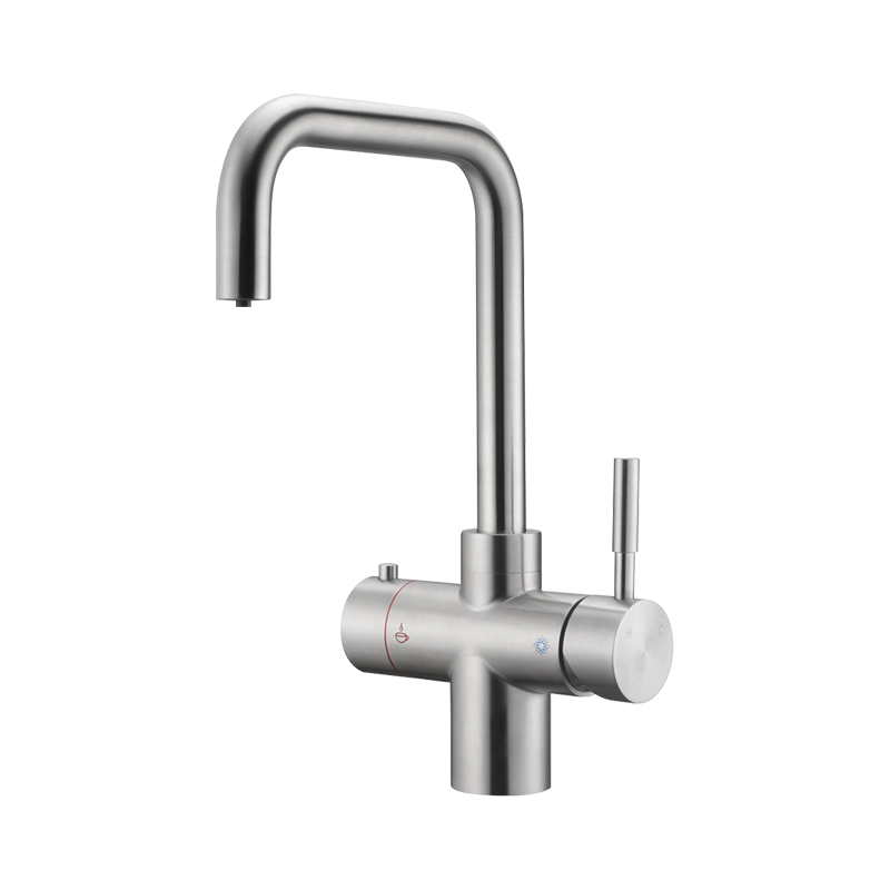 Office Metal All-In-One U Manual Faucet